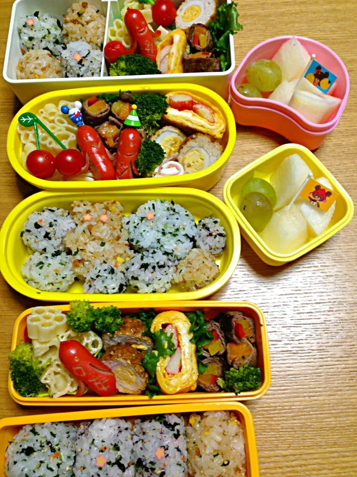 １０月２９日３人弁当|川上千尋さん