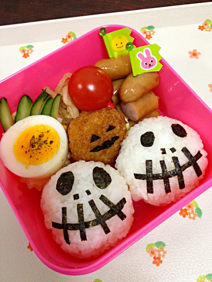 ハロウィン弁当|くろにゃんこさん