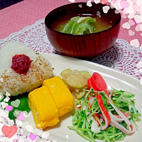 Snapdishの料理写真:１０/２９火曜　朝ごはん(^_^)|うめぽんさん