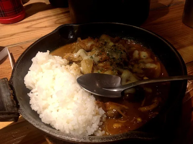 campの三種のキノコとチーズカレー|shibakoさん