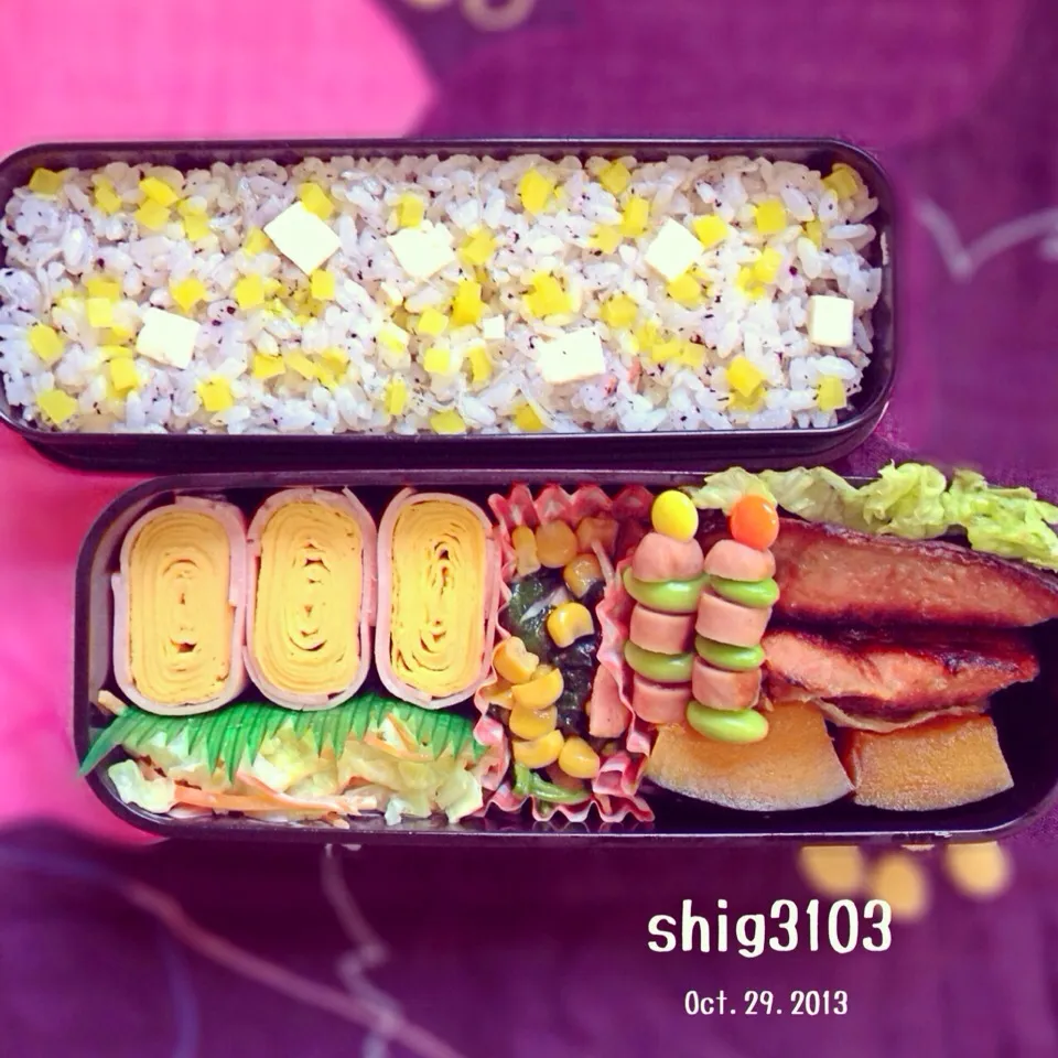 Snapdishの料理写真:Today’s BENTO☻|さと⋆さん