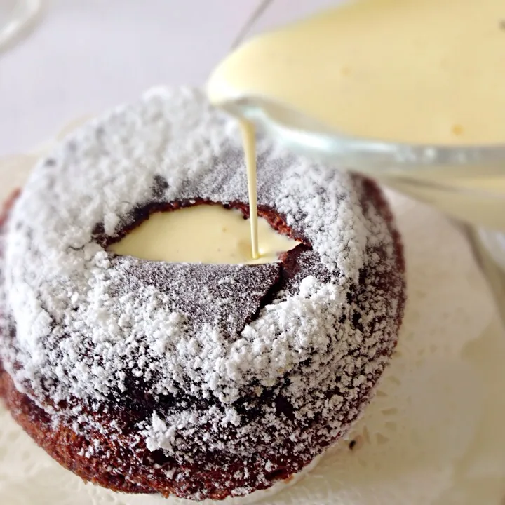 Dark chocolate soufflé|willzさん