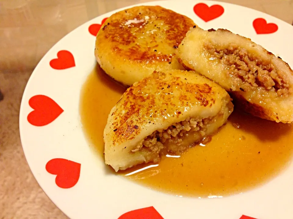 じゃが饅あんかけ|ちひろさん