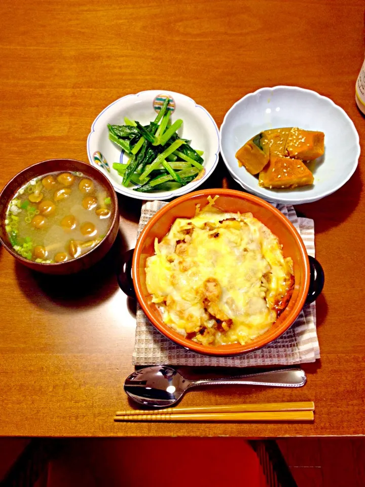 おばんざい・肉味噌豆腐グラタン|リンコさん