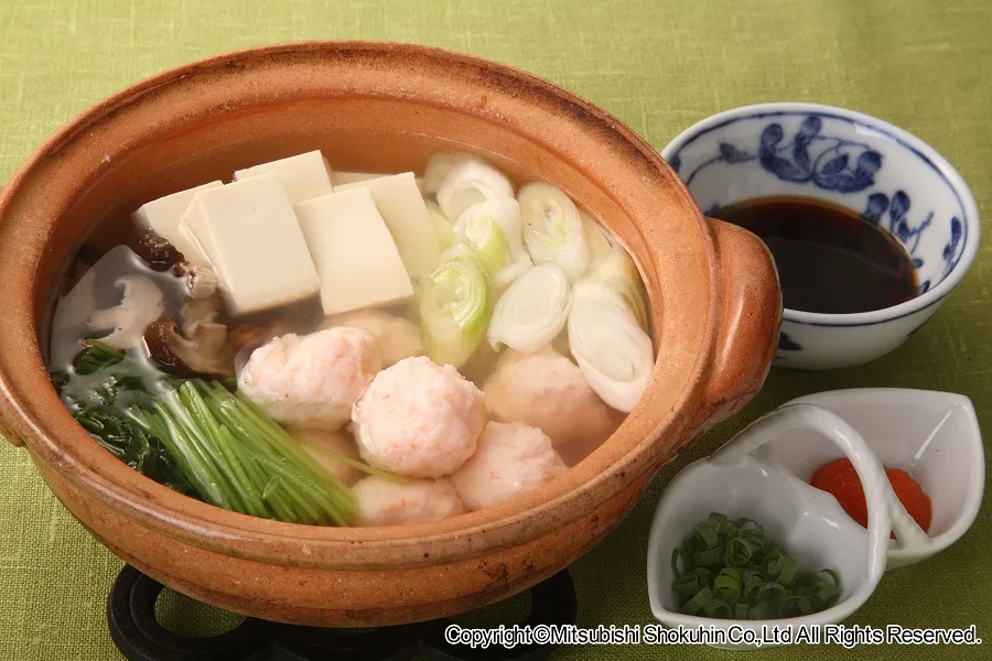 えびしんじょうとみつばのあっさり鍋|食の楽しさ無限大！ ＦＯＯＺＡさん