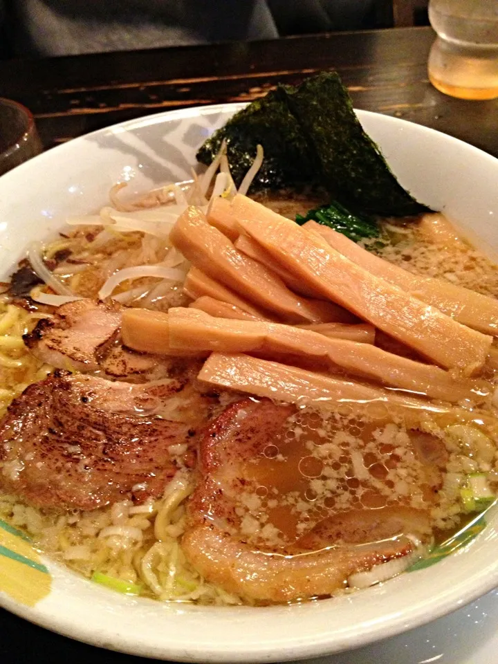 濁り醤油ラーメン 極太メンマ増し♥|パリco.さん