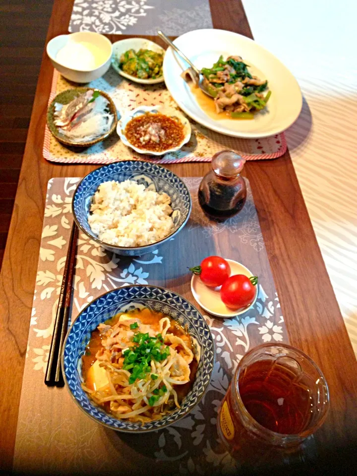 今日の晩ご飯|ちびさん