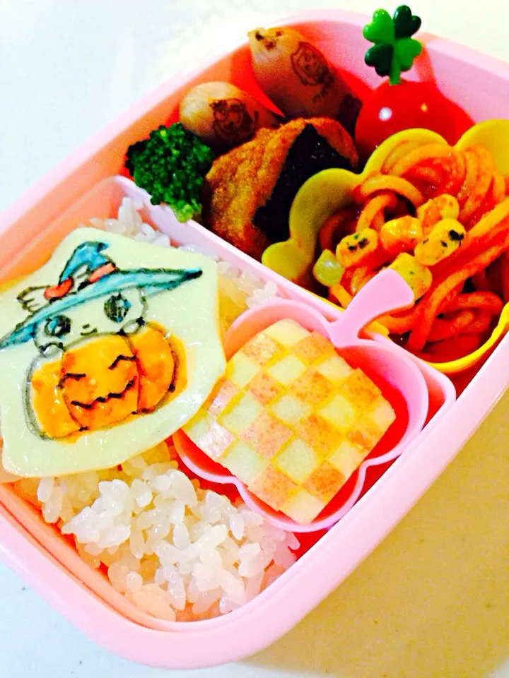 ハロウィン♡ラブラ弁当|くわまるさん