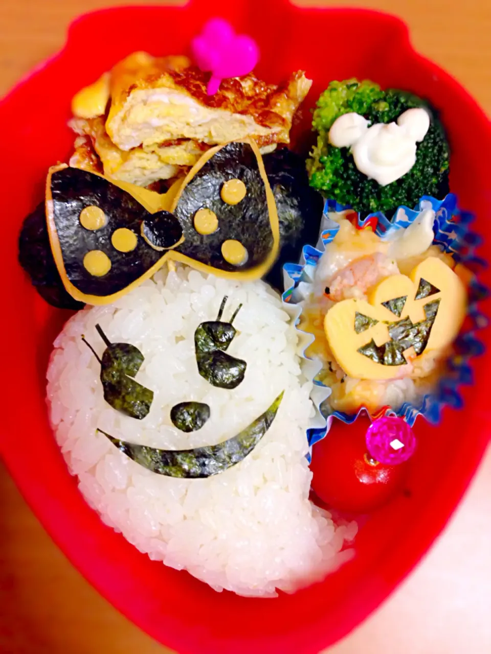 Snapdishの料理写真:キャラ弁★ハロウィンミニーちゃん♥︎|ひゆりままさん