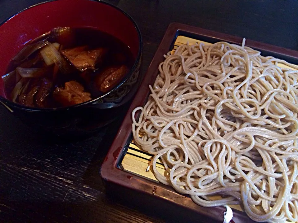 鴨煮込みせいろ蕎麦 (限定)|あーちゃんさん