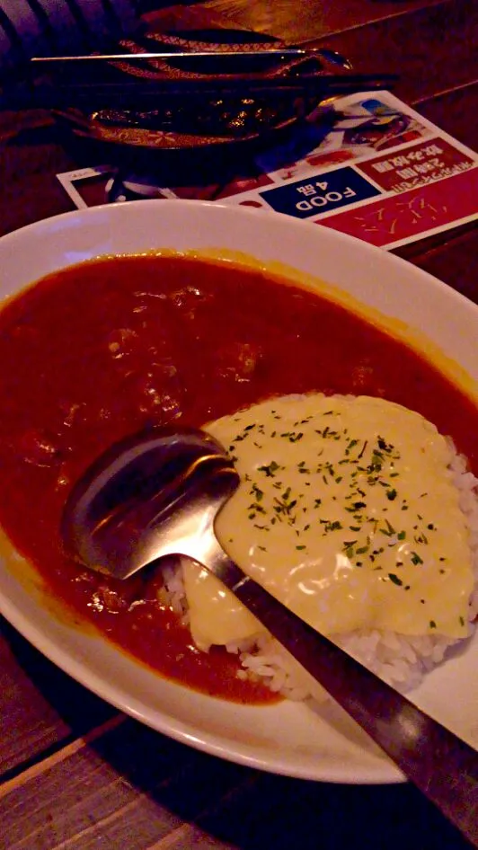 山形駅前ｼﾞｬｲｱﾝ食堂まかないｶﾚｰ (๑♡∀♡๑)|あゆ亭さん