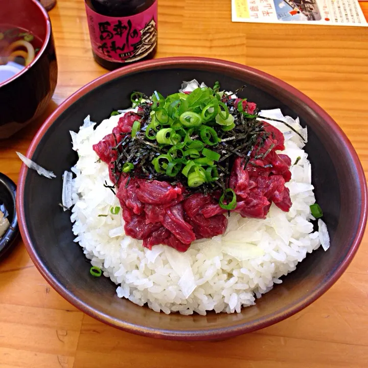 馬肉のユッケ丼|Mitsutoさん