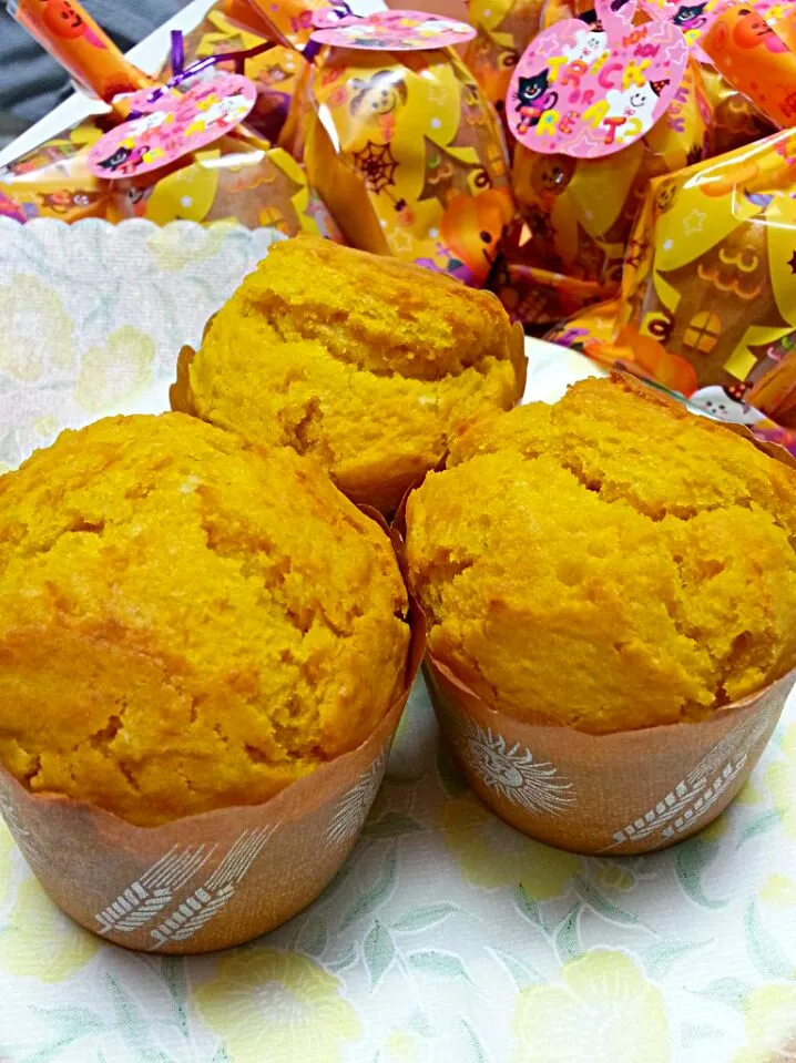 Snapdishの料理写真:pumpkin muffin|wiさん