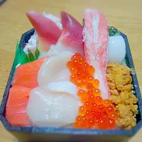 海鮮丼|おしるこさん