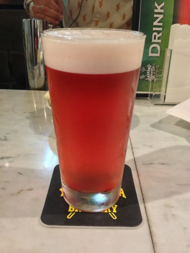 Yokohama Brewery Benitatsu (Dragon Fruit Ale)|PegaOさん