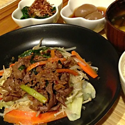 牛スタミナ焼き|みかさん