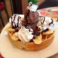 Chocolate Banana Waffle|Genie Cullenさん