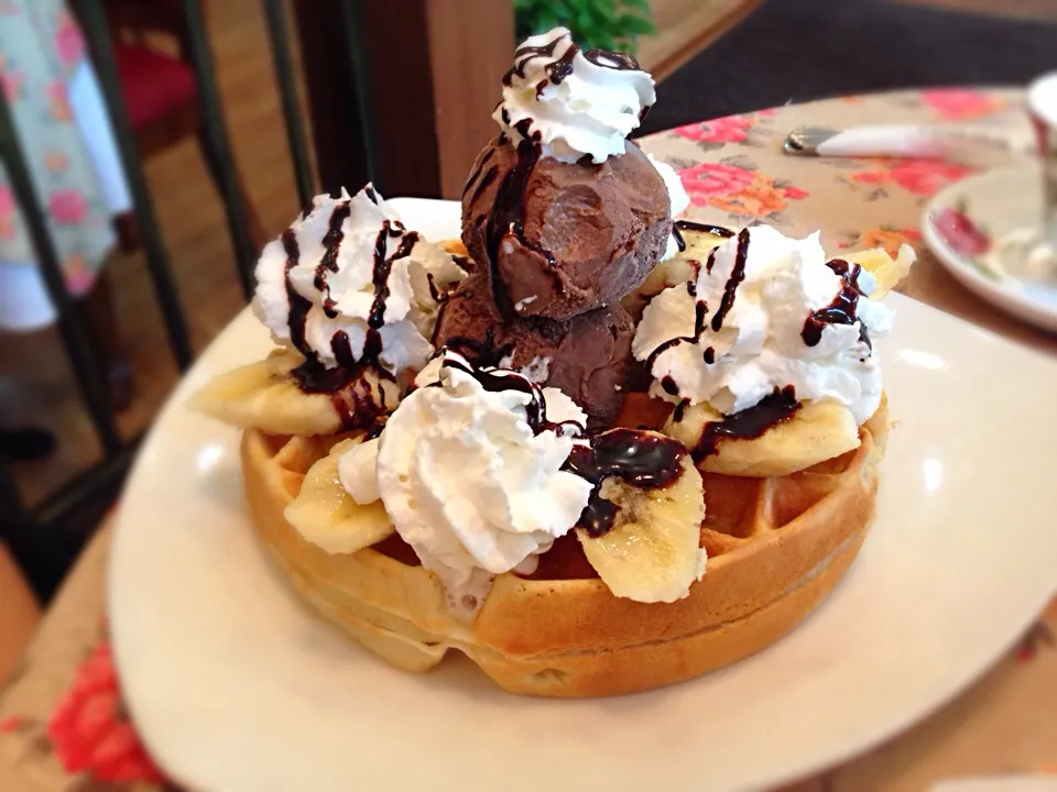 Chocolate Banana Waffle|Genie Cullenさん