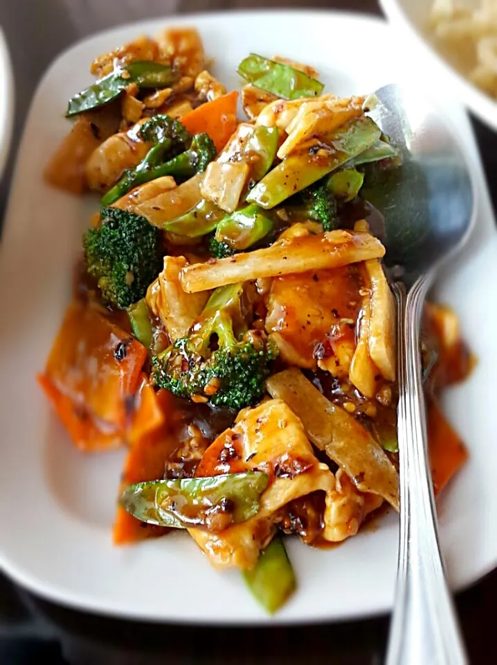 sezchuan chicken with veggies|enihsさん