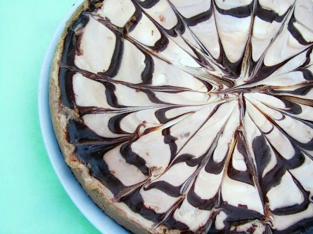 I baked: Mocha cheesecake|claireさん