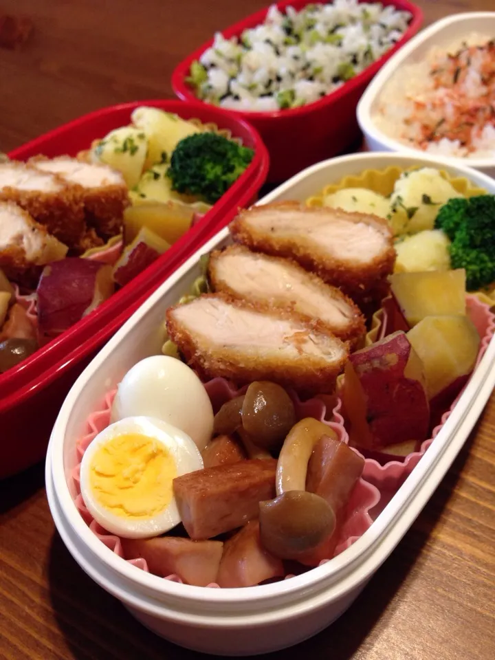 10/31の弁当 2人分！|yoneさん