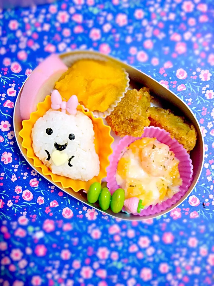 Snapdishの料理写真:ハロウィンオバケ弁当|y0-0m-hさん