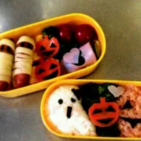 Snapdishの料理写真:Halloween＊お弁当|あずあずさん