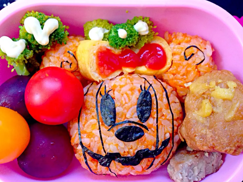 Lunch box☆Minnie's Jack-o'-Lantern☆お化けﾐﾆｰｶﾎﾞﾁｬ for Halloween🎃|🌈Ami🍻さん