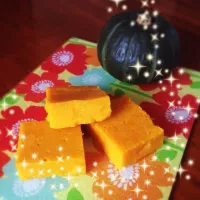 ひろりんさんの料理 かぼちゃプリン風🎃パンプキンケーキ♡|ゆんさん