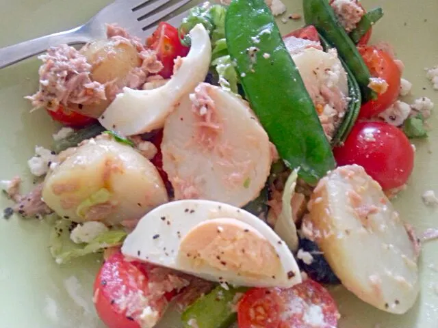 mediteranean style tuna salad|Bianca Sanchez Ismaillさん