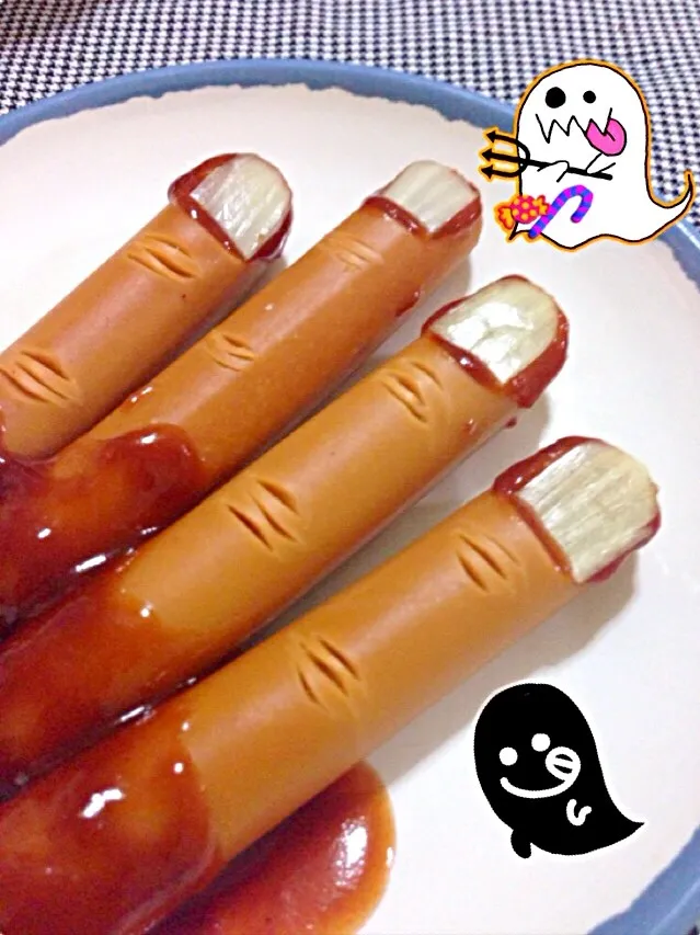 🔪 Sausage fingers 👻|🍴melody🍛🎶さん