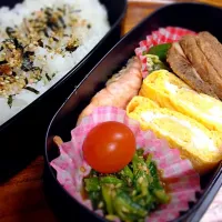 Snapdishの料理写真:10月31日のダンナ弁当|りこひまさん