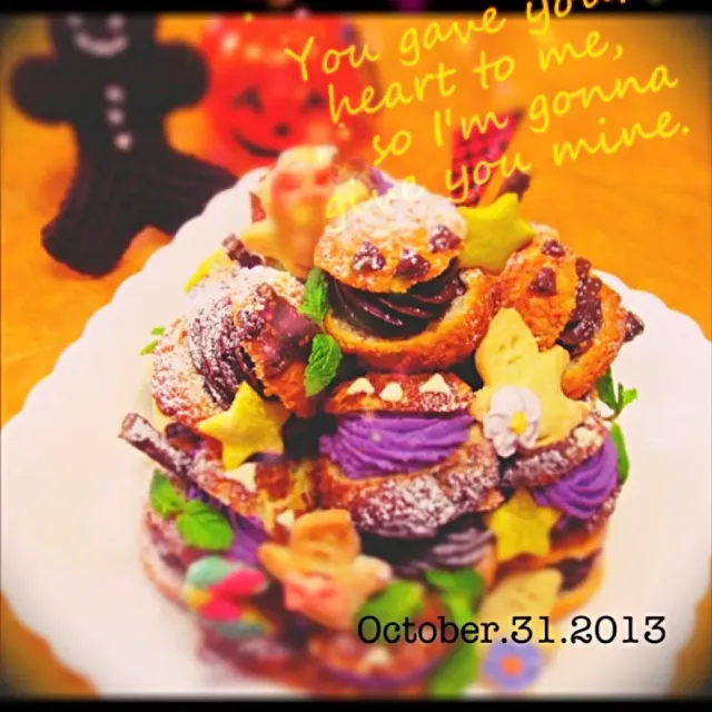 シュークリームのタワー！？フランス菓子のクロカンブッシュ