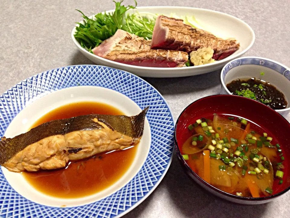 魚中心の晩ご飯|Orie Uekiさん