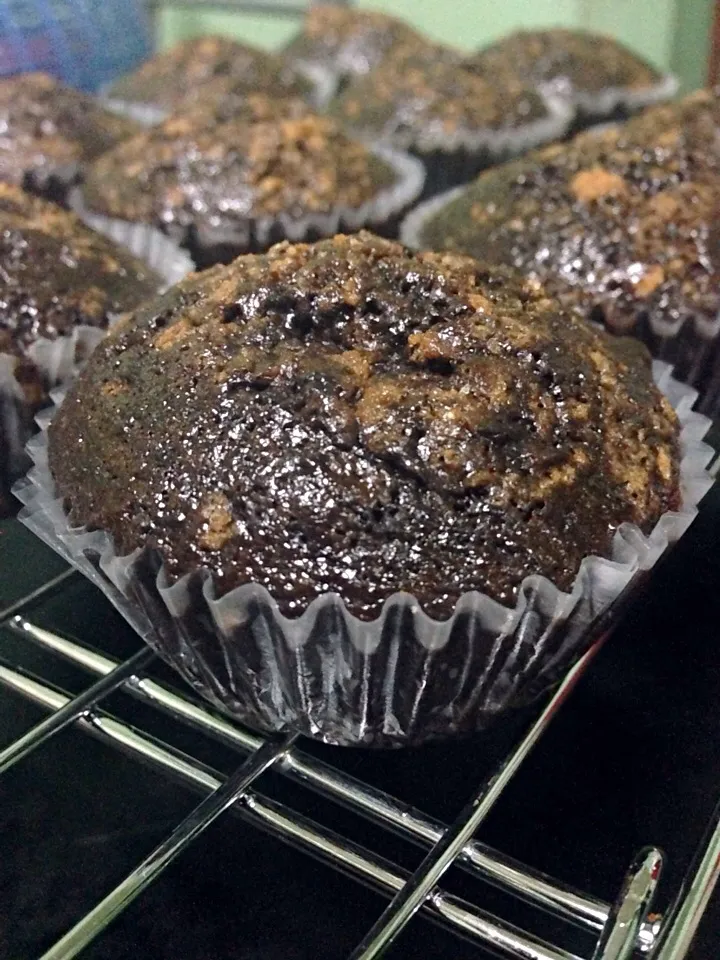 my graham crusted chocolate cupcakes|josielyn bolisayさん