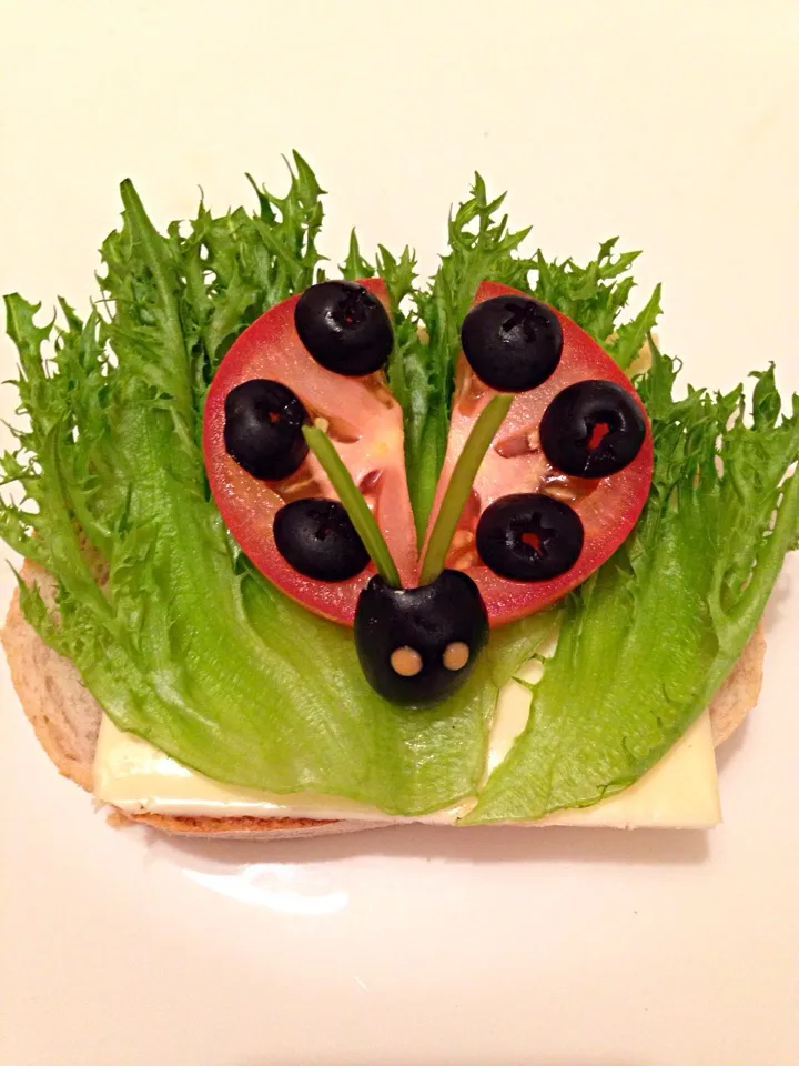 Lady Bug Sandwich|chef baobao from Singaporeさん