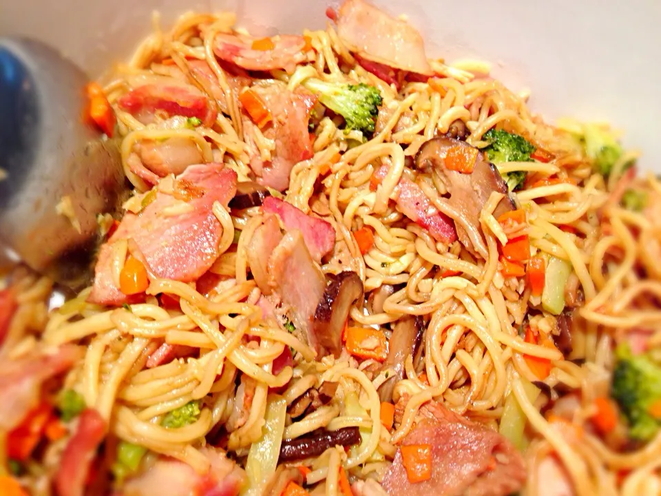 Yakisoba for my sons|koongさん