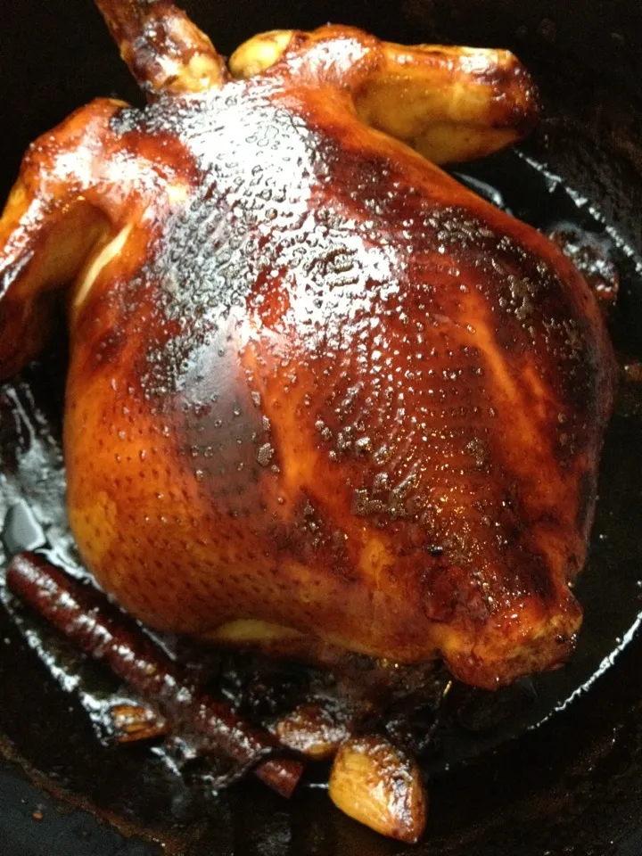 Sticky soy & ginger roast chicken|12Dragonさん