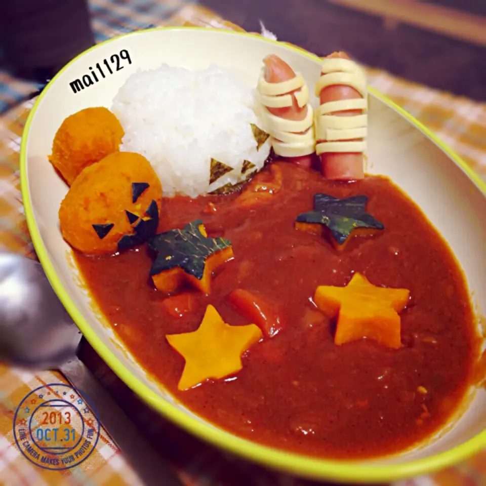 🎃👻🎃ハロウィンカリー👻🎃👻|まいこさん