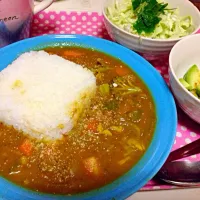 Snapdishの料理写真:野菜カレー|Nanaさん