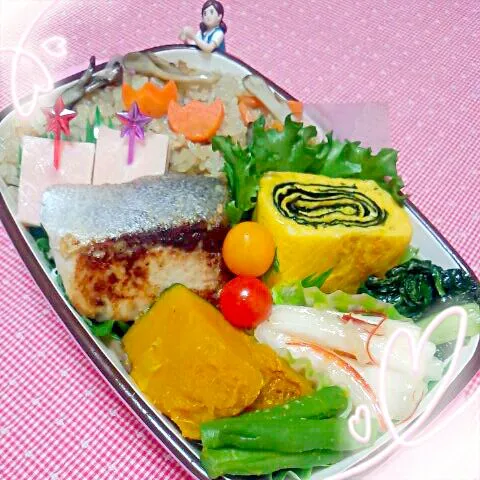 １１月１日金曜　☆マイ弁当☆|うめぽんさん