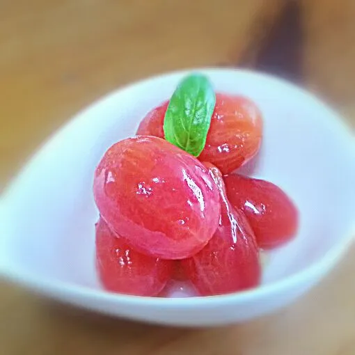 Honey Marinated tomatoes|Alley Catさん