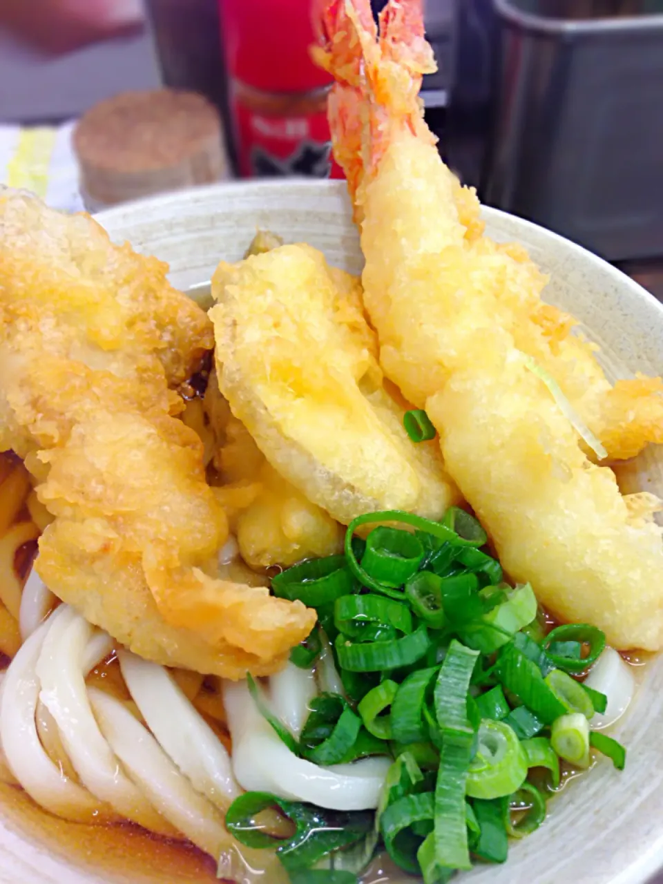 冷やし特上天ぷらぶっかけうどん|流線形さん