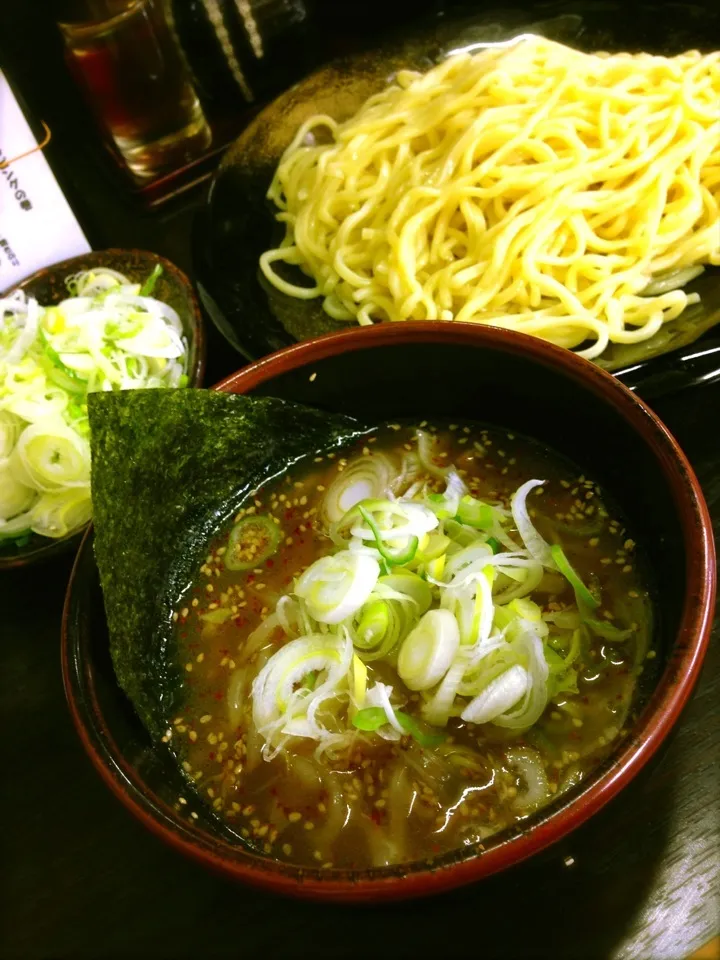 塩つけ麺 大盛 ネギトッピング|寺尾真次さん