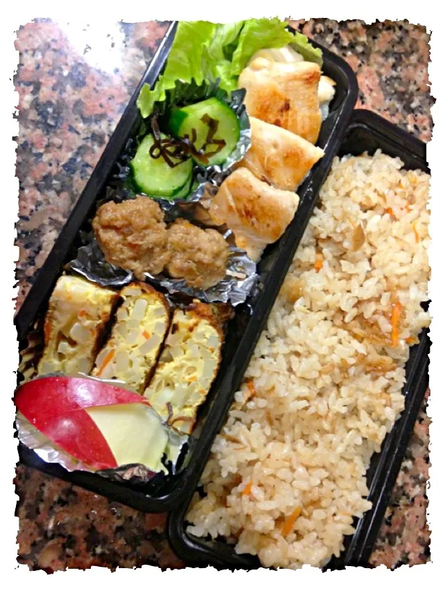 Snapdishの料理写真:高3男子お弁当|sonokoさん