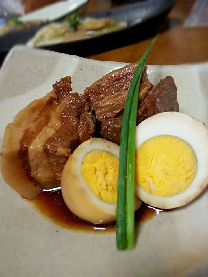 朝作った  角煮  (^^)v|ふりるさん