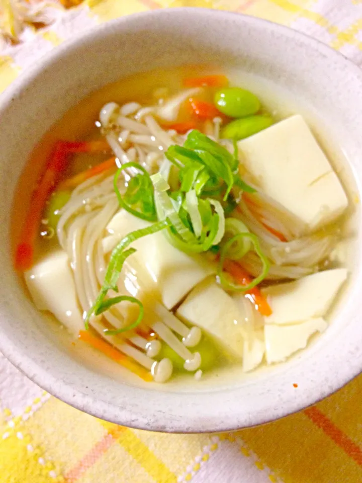 あったか豆腐の餡掛け。|りんさん