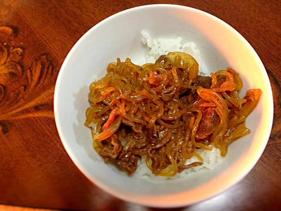 始めての牛丼（≧∇≦）|アヤノンさん