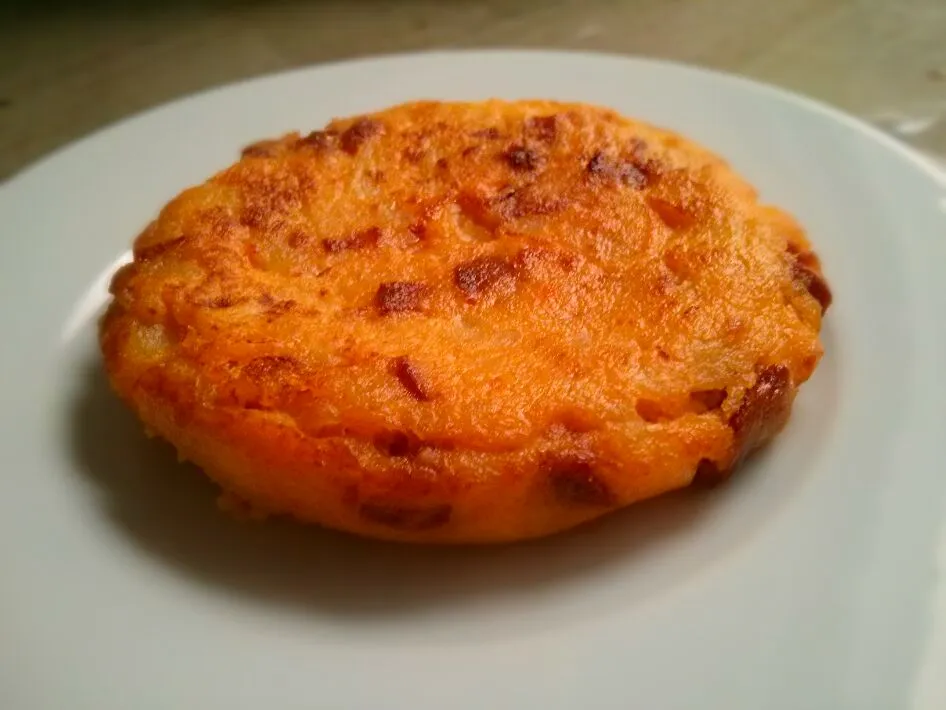 Tortilla de patata con chorizo|disfrucomiendoさん