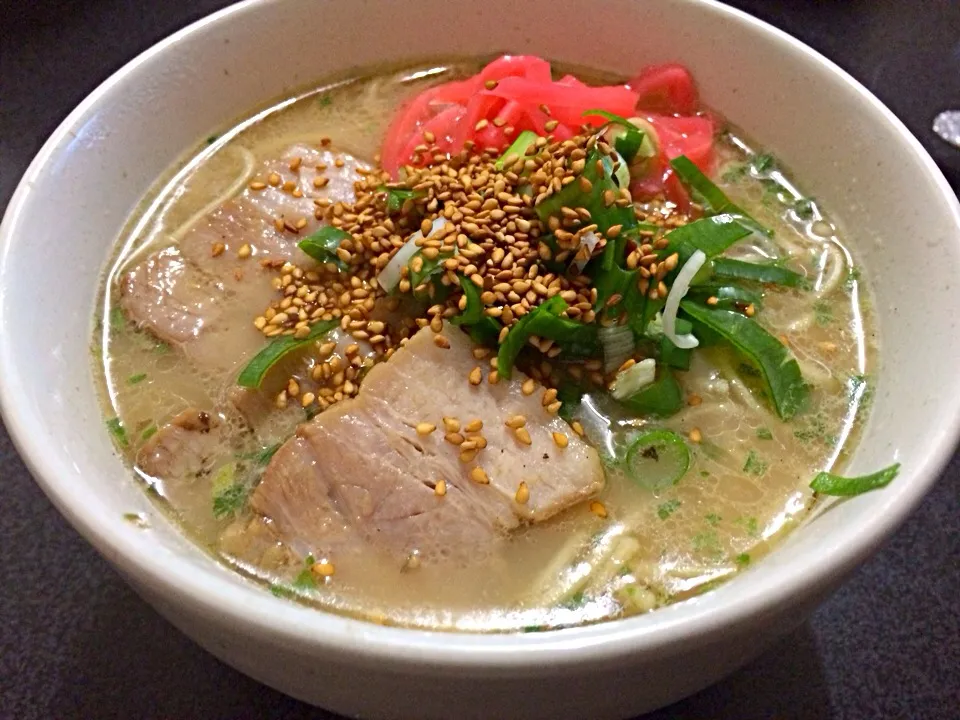 マルタイ棒ラーメン with 自家製金ごま|ぬぬ。さん